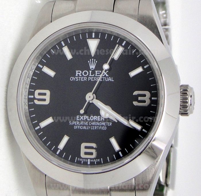 Replica Rolex Explorer Stainless Steel Watch NEW MODEL